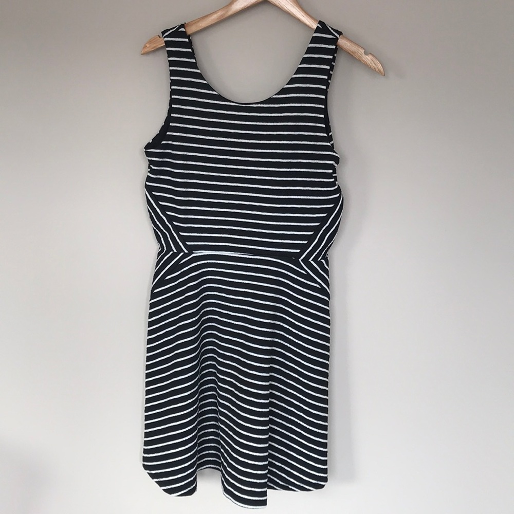 striped dress